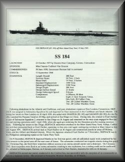 SS-184 History, Part 1