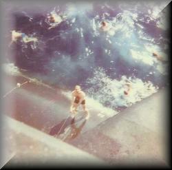 Swim call. Myles King on side