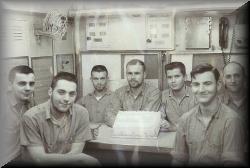 (l-r) Rapley, Ferguson, Maclaughlin, King, Chapman, Brown, Brandt