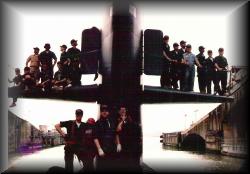 Panama Canal Transit on 2/28/83