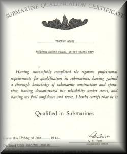Qualification Certificate