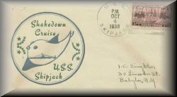 SS-184 Shakedown Cruise Cachet